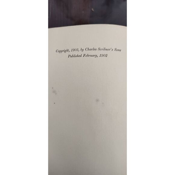 THE VALLEY OF DECISION II by Edith Wharton 1902. Previous library book w marking - Picture 6 of 12